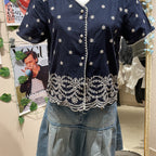 Blue Flor - Bust Upto 36