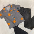 tangerine shirt - upto bust 38