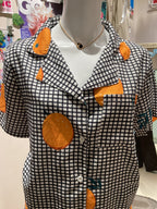 tangerine shirt - upto bust 38